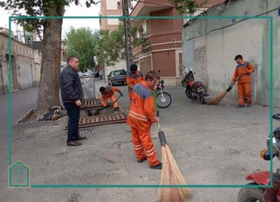 از لایروبی انهار تا رفت و روب معابر و امحاء برچسب‌های غیر‌مجاز