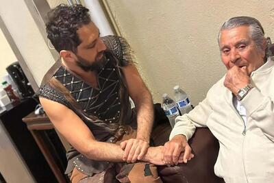 گفت‌وگوی بهرام رادان با بهروز وثوقی در مورد کنسرت نمایش «سی‌صد» + ویدیو