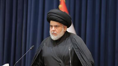 ببینید| حضور مقتدی صدر و هوادارانش در حرمین کاظمین | رویداد24