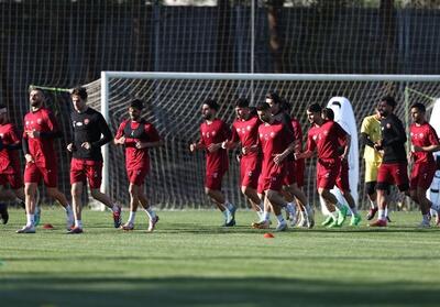 جلسه درویش و کارتال در محل تمرین پرسپولیس - سبک ایده آل