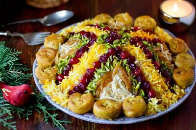 آشپزی حرفه ای؛ طرز تهیه مرصع پلو + ترفند های گرفتن بوی زهم مرغ