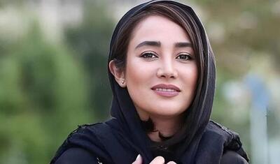 بهاره افشاری با استایل جین خیابانی در تهران
