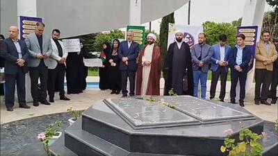 حمایت دانشجویان نوشیروانی دانشگاه صنعتی بابل از مردم مظلوم فلسطین + فیلم