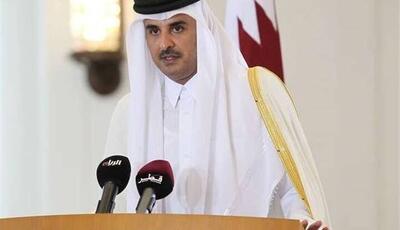 ورود امیر قطر به مسکو