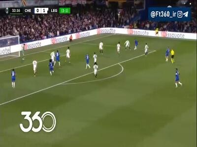 گل اول چلسی توسط کوکوریا؛ چلسی ۱-۱ لژیا ورشو