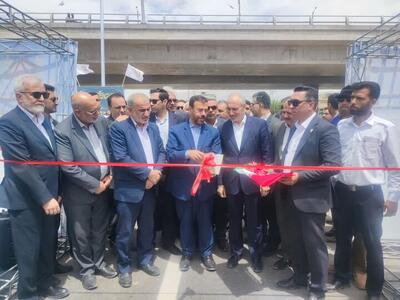 افتتاح بزرگترین تقاطع چندسطحی کشور در شیراز