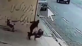 سرقت وحشتناک از زنی که کودک در آغوش داشت!