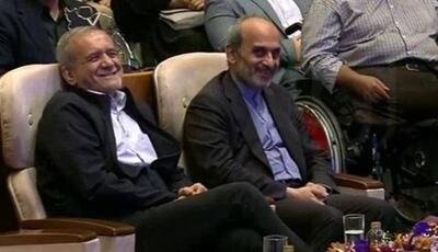ترکی حرف زدن پیمان یوسفی سوژه خنده پزشکیان شد