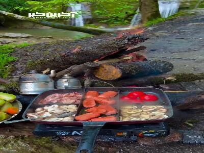 لذت آشپزی توی طبیعت وصف نشدنیه