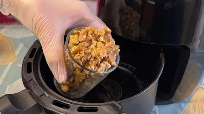 آجیل را در هواپز بگذارید : طرز تهیه آجیل طعم دار در سرخ کن یا هواپز