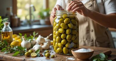نحوه شیرین کردن زیتون در خانه به سبک بازاری