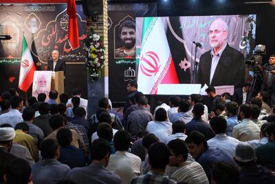 تصاویر: مراسم چهلمین روز شهادت سردار شهید مصطفی عبداللهی با حضور قالیباف