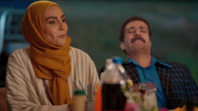 تصویری از شیوا مکی نیان در کنار رحمت و فهیمه در پشت صحنه پایتخت ۷