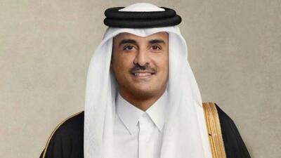 امیر قطر وارد مسکو شد