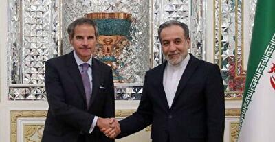 دیدار کلیدی در تهران: مدیرکل آژانس بین‌المللی اتمی با وزیر امور خارجه ایران گفتگو کرد
