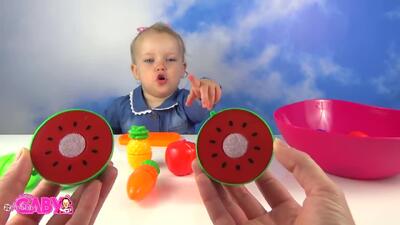 کارتون گبی و الکس جدید: چالش آموزش میوه ها به زبان انگلیسی!