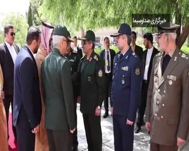 آغاز دیدار رسمی وزیر دفاع عربستان با سرلشکر محمد باقری
