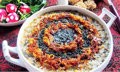 طرز تهیه آش والک بهاری+ نکات جا افتادن