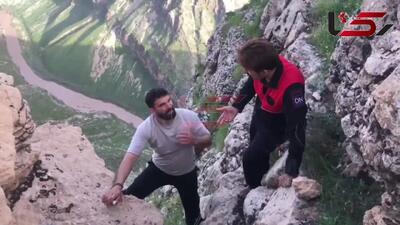 «وضعتان چونه»؟ / فیلم گفتگوی رکنا با میلاد کرمی در قلب خطر مرگ  / هیجان تا لبه پرتگاه !