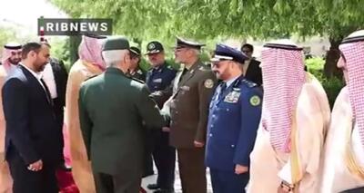 ببینید| استقبال سرلشکر باقری از برادر بن‌سلمان در تهران | رویداد24