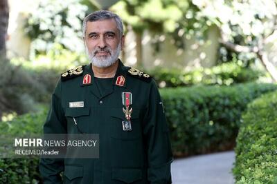 سردار حاجی‌زاده: اسرائیل التماس کرد خفیف حمله کنیم!