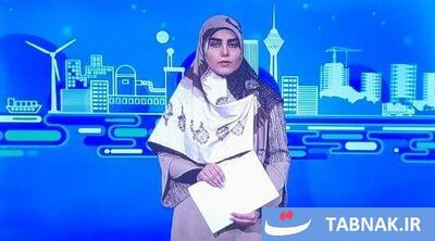 عکس: حجاب متفاوت مجری زن تلویزیون