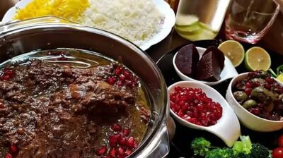 طرز تهیه خورشت سبزی فسنجان شمالی