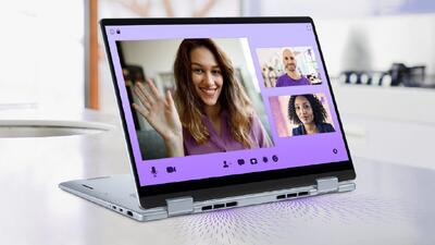 لپ‌تاپ‌های تبلت‌شو جدید دل با پردازنده‌های Ryzen AI پرده‌برداری شدند