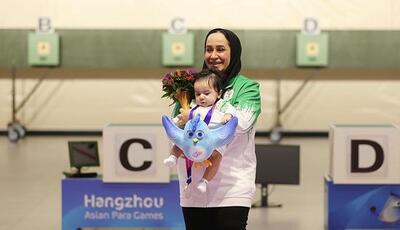 علاقه ملکه تپانچه به ادامه ورزش قهرمانی