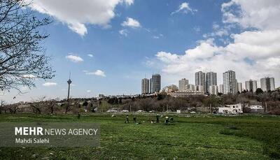 کیفیت هوای پایتخت قابل قبول و در آستانه پاکی است