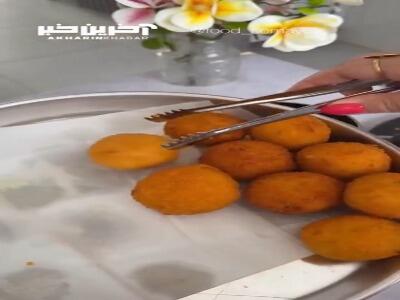 توپک سیب زمینی سوخاری؛ ترد وخوشمزه