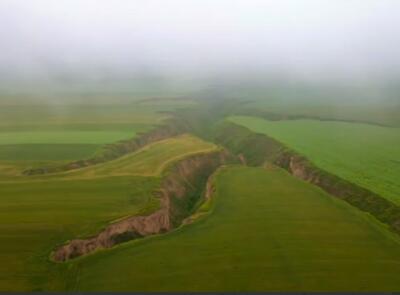 طبیعت زیبای هزار دره ترکمن‌صحرا 
