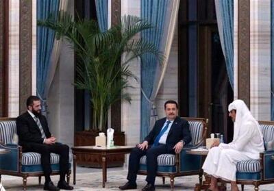 دیدار نخست‌وزیر عراق با رییس دولت موقت سوریه در دوحه