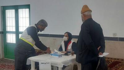 بهره‌مندی ۲۰۰ نفر از خدمات کاروان سلامت هلال‌احمر گرگان