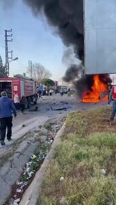 حمله پهپادی اسرائیل به یک خودرو در جنوب لبنان