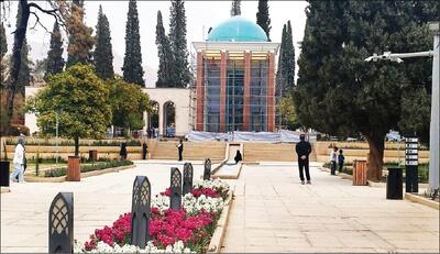 بازآفرینی آرامگاه سعدی کلید خورد