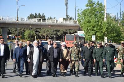 نمایش اقتدار بی‌همتای یگان‌های رزمی و پولادین استان سمنان در شاهرود