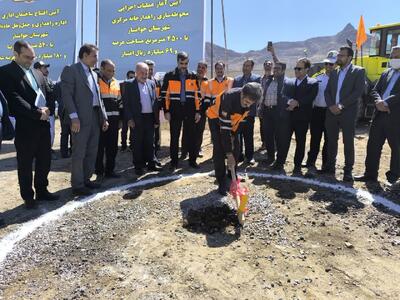 آغاز عملیات اجرایی محوطه‌سازی راهدارخانه مرکزی خوانسار