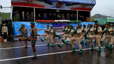 رژه روز ارتش جمهوری اسلامی ایران در مشهد