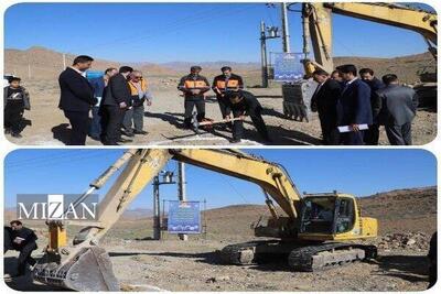 عملیات اجرایی اصلاح واریانت قوس‌های مقطع گدار سرخ شهرستان گلپایگان آغاز شد