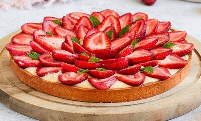 طرز تهیه تارت توت‌ فرنگی؛ شیرینی خوشمزه