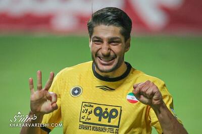 گل اول سپاهان به پرسپولیس در حضور بانوان +فیلم - پارس فوتبال