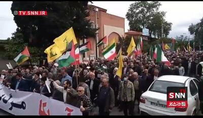 راهپیمایی ضد صهیونیستی «جمعه خشم» در گرگان برگزار شد
