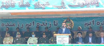 نمایش قدرت نظامی فارس در روز ارتش + فیلم