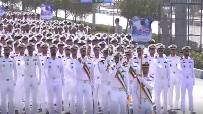 آیین گرامیداشت روز ارتش در کرانه‌های خلیج فارس