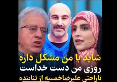 فیلم شکایت علیرضا خمسه از محسن تنابنده بخاطر حذف شدن از سریال پایتخت: پایتخت مزخرف‌ترین بود،