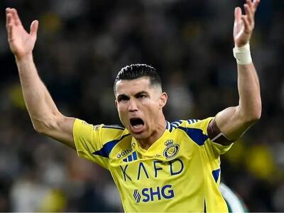 واکنش تند رونالدو پس از نتیجه النصر وایرال شد