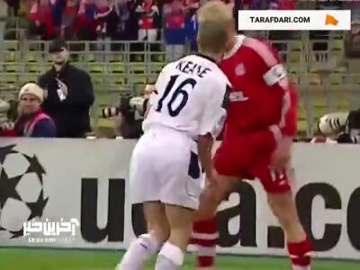 نوستالژی؛ رویارویی جذاب و مردانه اشتفان افنبرگ و روی کین در یکی از تقابل‌های بایرن مونیخ و منچستریونایتد در لیگ قهرمانان