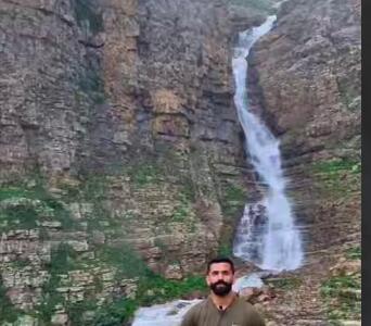 آبشار بینظیر سیاه چشمان در چالوس