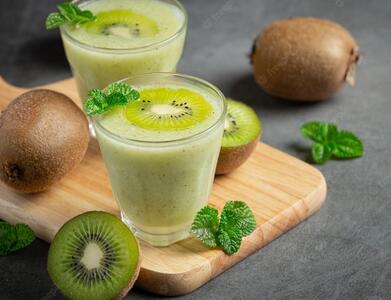 لیموناد غلیظ کیوی عالی برای بهار و تابستان